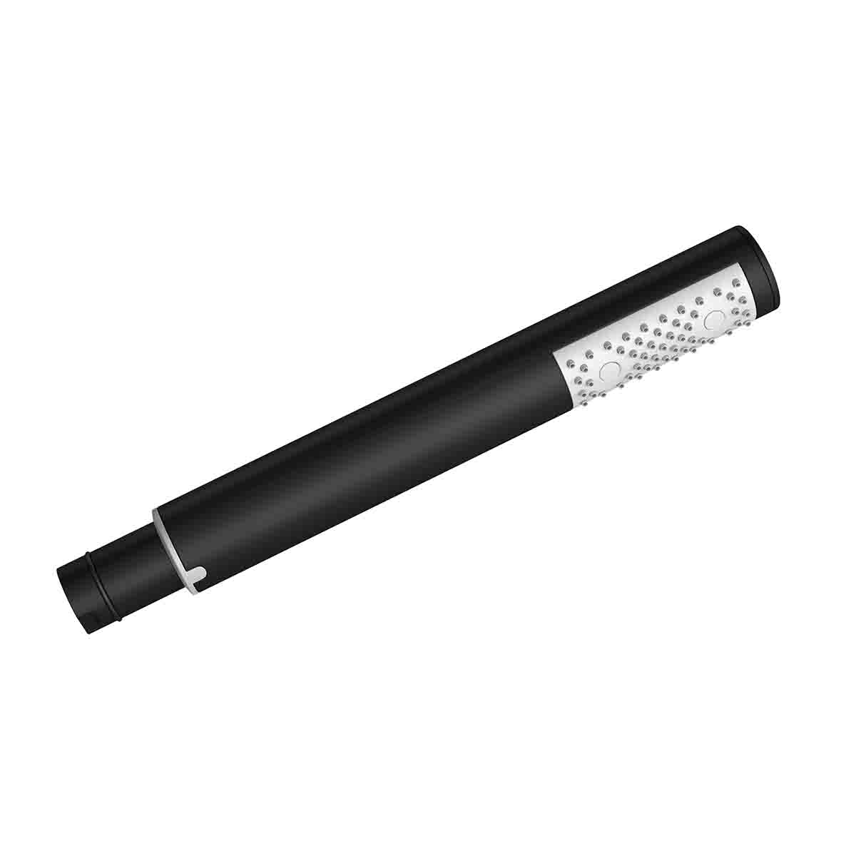 Ducha Manual para Chuveiro Cilindrica Black Matte
